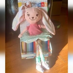 NWOB Hopscotch Lane Easter 13" Soft Bodied Floppy Doll Harley Ages 0+ Months